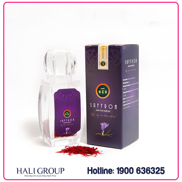 Công dụng của Nhụy hoa nghệ tây KCV có gì đáng quan tâm?