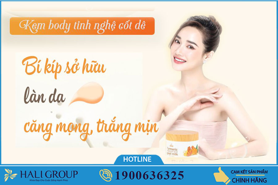 Kem Body Tinh Nghệ Cốt Đặc Sữa Dê Moomery có tốt không?
